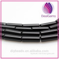 2*5mm and 3*6mm Natural Black Agate Tube Beads for DIY Jewelry connector